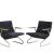 Two armchairs, 1955