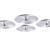 Four wall- / ceiling lights '262 B' sconces, 1971