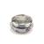 'Trèfle en fleurs' jar with silver lid, c1897