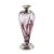 'Iris et Papillon' vase with silver mounting, 1893