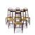 Six '511' chairs, c. 1904