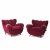 Two easy chairs, 1940s