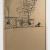 Charcoal drawing of the Tel Aviv Synagogue, 1995