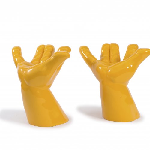 Two 'Hand' seating objects, 1970s