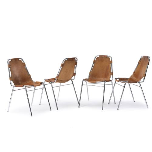 Vier Stapelstühle, 1975