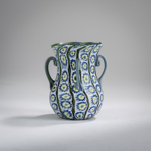 Henkelvase 'Millefiori', 1900-03