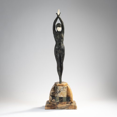 Chryselephantin-Figur 'Etoile de mer' (Starfish), um 1928