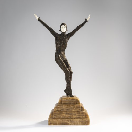 Chryselephantin-Figur 'Astra' aus der Gruppe 'Finale', um 1925