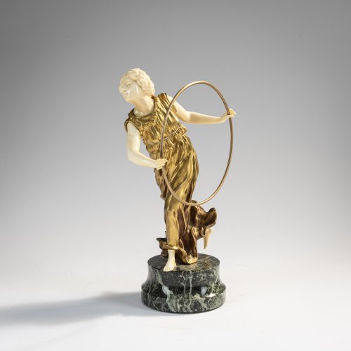 Chryselephantin-Figur 'Reifentänzerin', um 1910