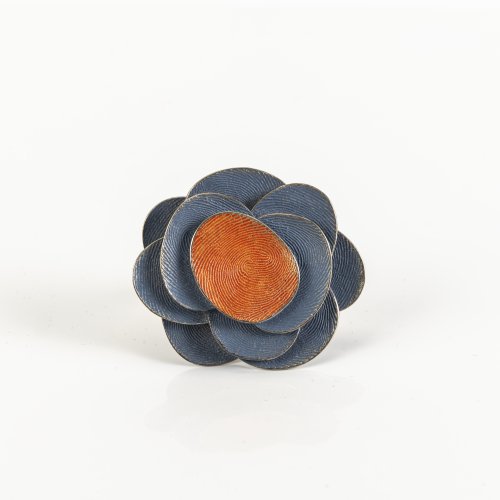 Ring 'Wolkenbildung, rot, blau', 2021