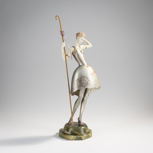 Chryselephantin-Figur 'Little Bo-Peep', um 1922