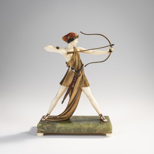 Chryselephantin-Figur 'Diana', um 1928