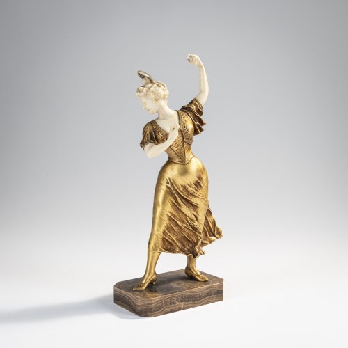Chryselephantin-Figur 'Carmencita', um 1903