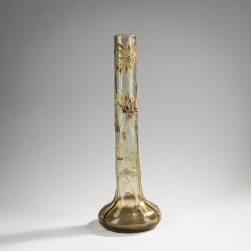 Große Stangenvase 'Echinacée', um 1895