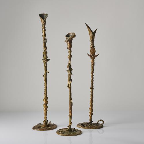 Three candlesticks 'Candelieri da Tavola', 1991