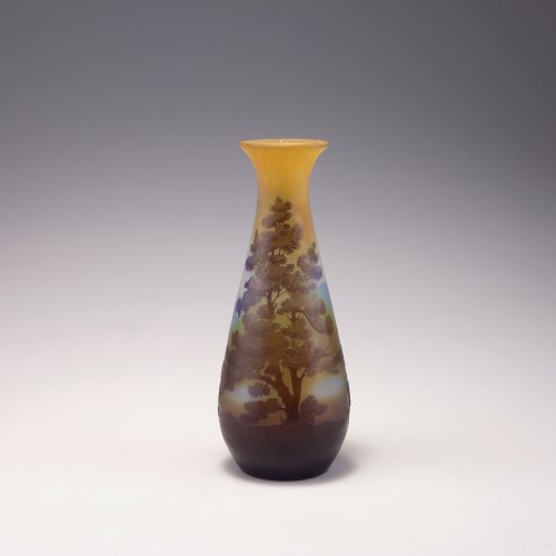 Vase mit Vogesenlandschaft, um 1910