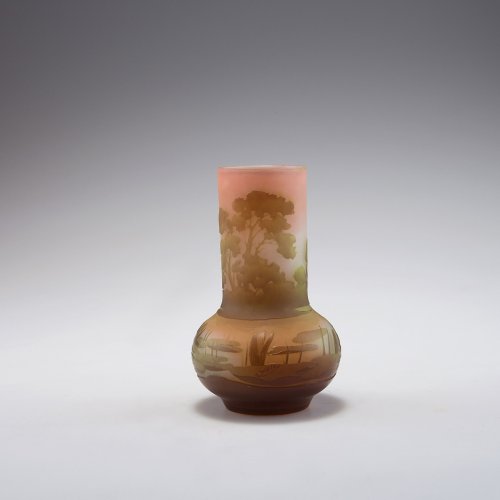 Vase 'Paysage lacustre', um 1910