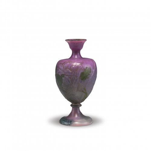 Balustervase 'Primevère des jardins', um 1895