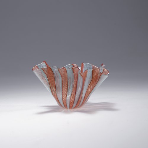 Vase 'Fazzoletto', um 1950