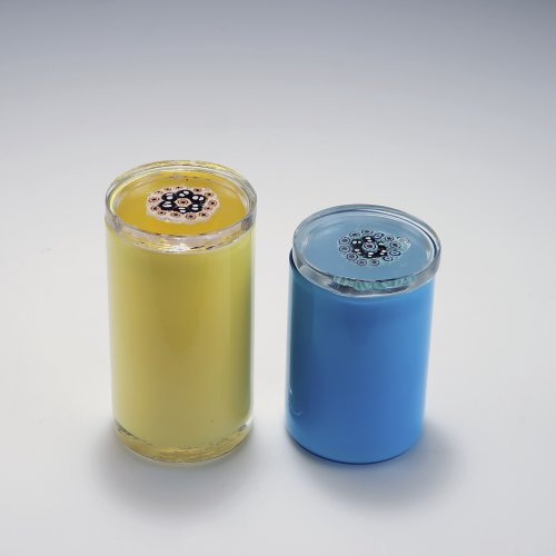 Zwei Deckelgefäße 'A Murrine', 1978