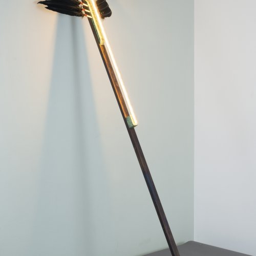 Prototyp Stehleuchte 'Häuptling', um 1999