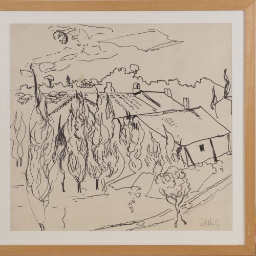 'Haus in der Provence', Mitte der 1950er Jahre