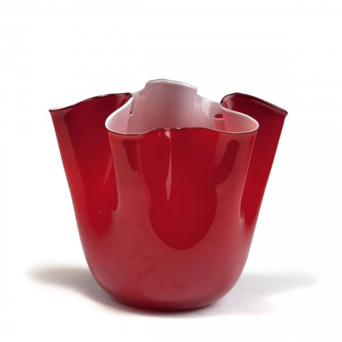Vase 'Fazzoletto', um 1950