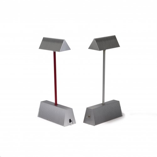 Zwei Tischleuchten 'Scintilla', 1983