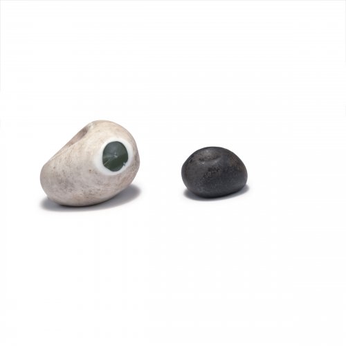 Two 'A scavo' paperweights, 1960s