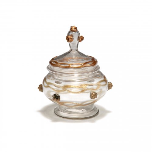 'A avventurina' sugar bowl, c1868