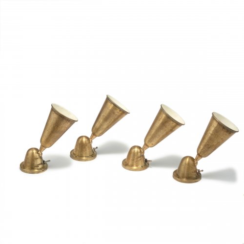 Four sconces, c1950