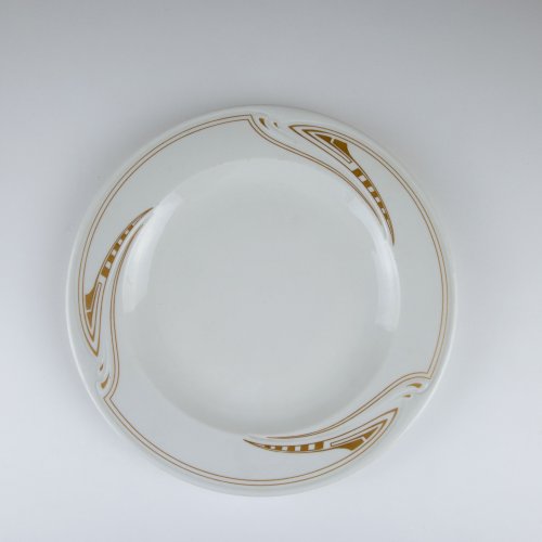 'Whiplash' dining plate, 1903