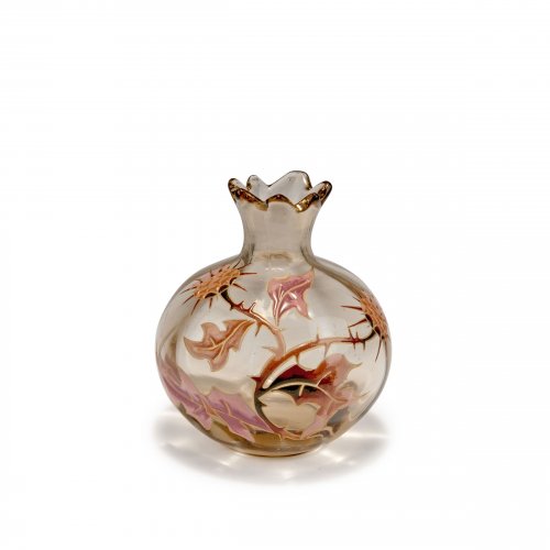 Vase 'Chardons', um 1890