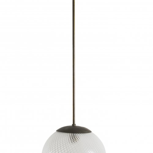 'Reticello' ceiling light, c1940