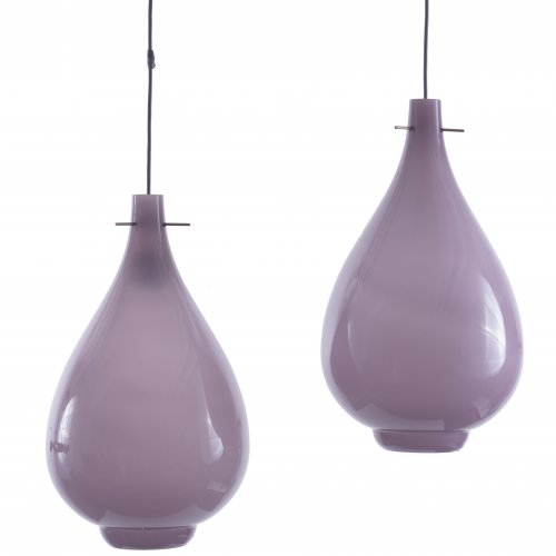 Two pendant lights, 1950s