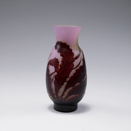 Vase 'Algues rouges', 1920er Jahre