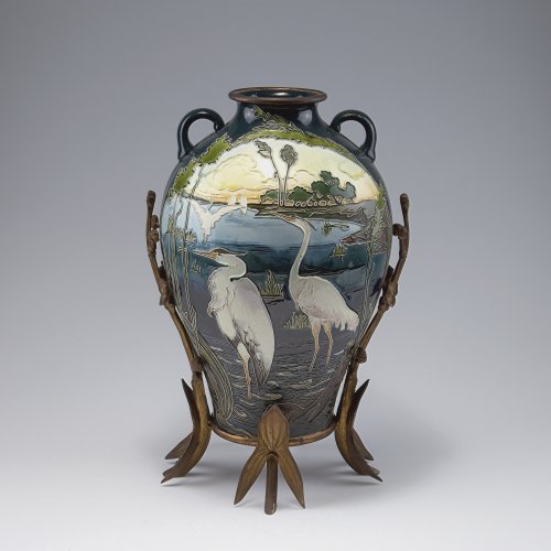 Große Henkelvase, um 1900 