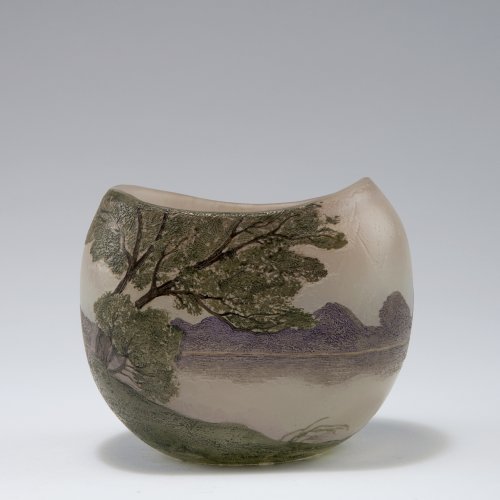 Vase mit Landschaft, um 1910