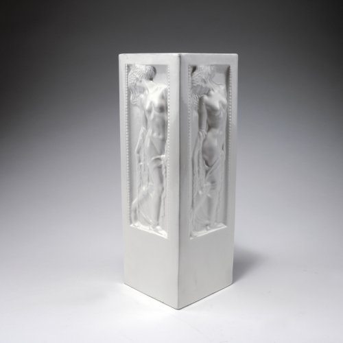 Vase mit weiblichem Akt, um 1907
