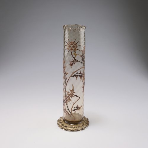 Stangenvase 'Chardon lorrain', um 1884