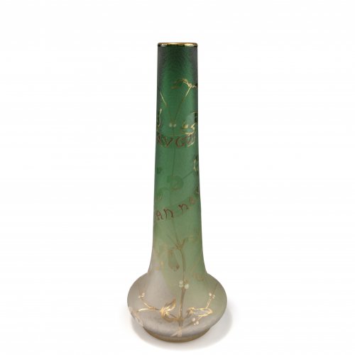 'Au gui, l'an neuf' vase, 1897