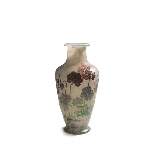 'Géraniums' vase, 1902