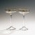 Two 'Golden Rose' champagne glasses, c. 1903