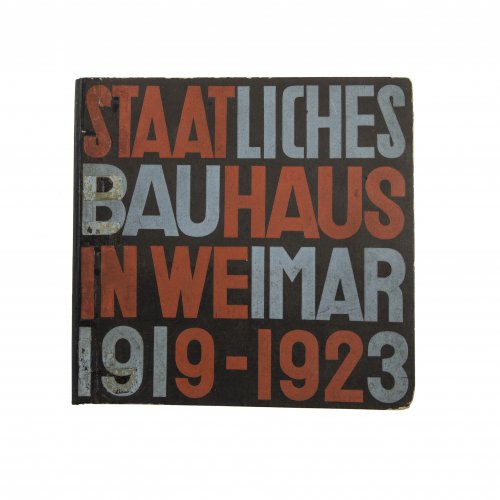 Katalog 'Staatliches Bauhaus in Weimar 1919 - 1923' 