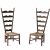 Two highback chairs, c. 1939