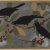 Untitled (Three blackbirds on branches), 1940s/1950s