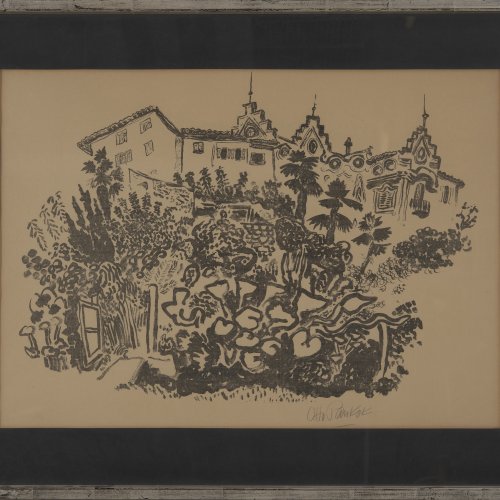 Untitled (Vedute with Garden), 1930s