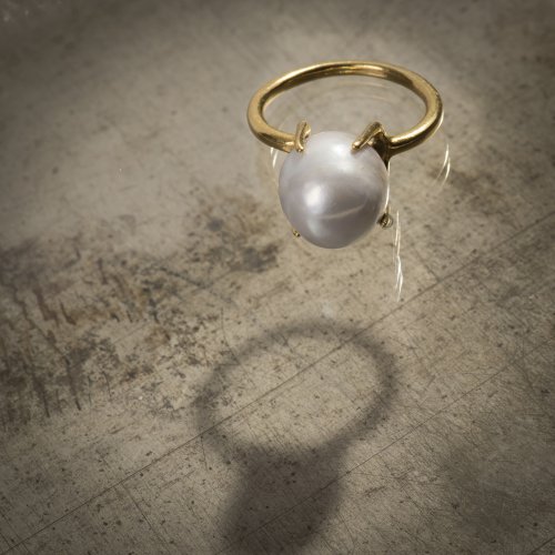 Ring with Pearl, 1970s