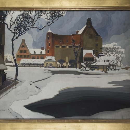 'Paysage sous la Neige', um 1918