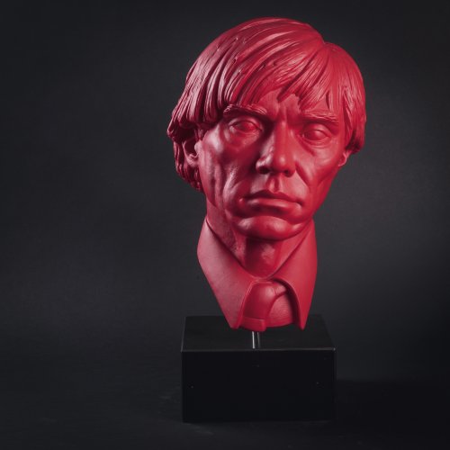 Portraitkopf 'Andy Warhol', 2008